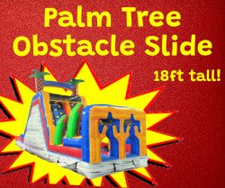 Palm Tree Obstacle Slide 18ft