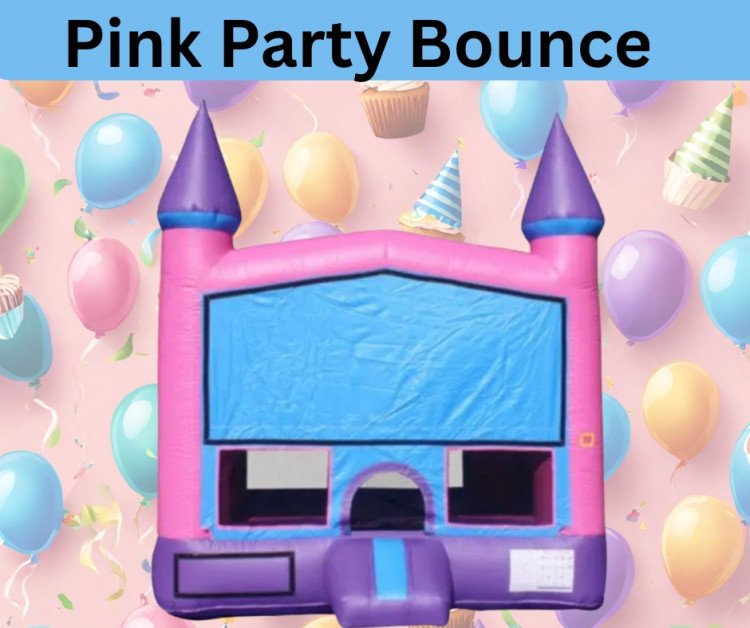 Pink Bounce House