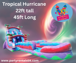 Tropical Hurricane 22' Double Lane (W/ Red)