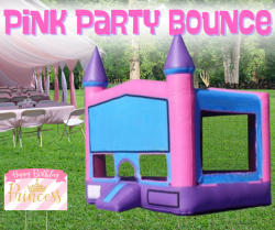 Pink Bounce House